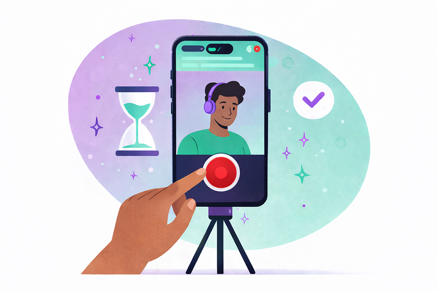 Teleprompter scrolling modes